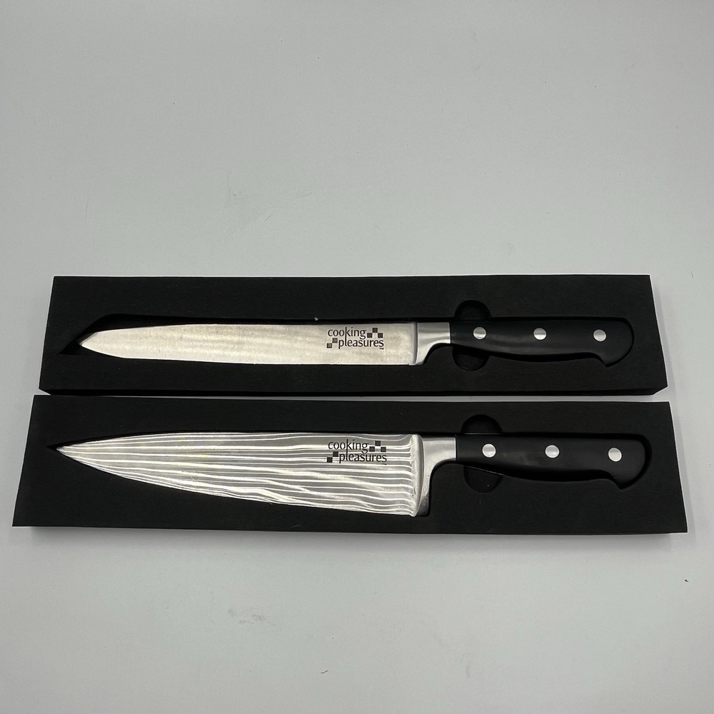 Set of Knives Chef Large  13" Length, 9" Blade Cooking‎ Pleasures